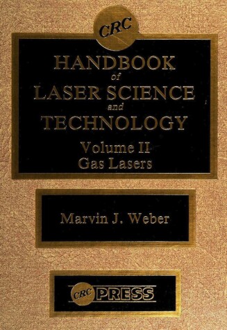 Book cover for Hdbk Laser Sci & Technology Gas Lasers Vol 2