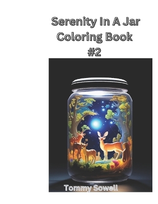 Book cover for Serenity in a jar coloring book #2