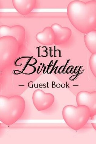 Cover of 13th Birthday Guest Book