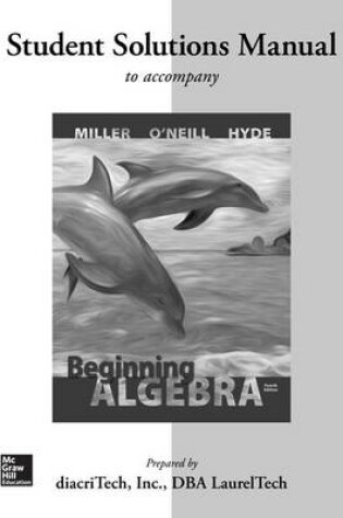 Cover of Student Solutions Manual for Beginning Algebra