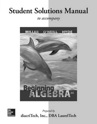 Book cover for Student Solutions Manual for Beginning Algebra