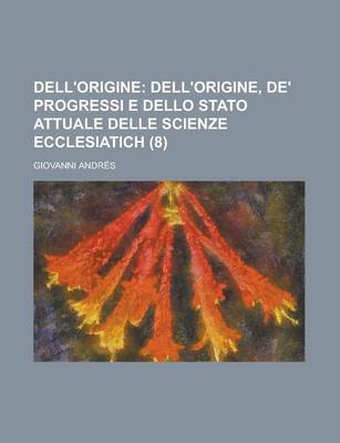 Book cover for Dell'origine (8)