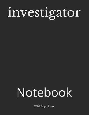 Book cover for Investigator