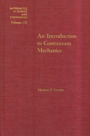 Cover of An Introduction to Continuum Mechanics