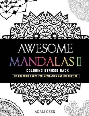 Book cover for Awesome Mandalas II