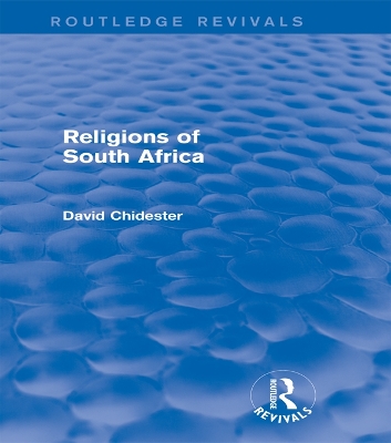 Book cover for Religions of South Africa (Routledge Revivals)