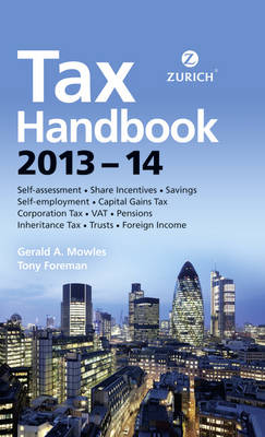 Book cover for Zurich Tax Handbook 2013-14