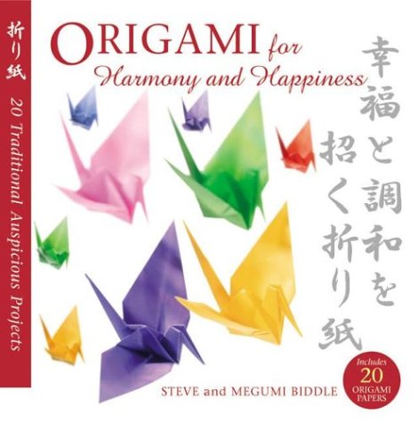 Book cover for Origami for Harmony and Happiness