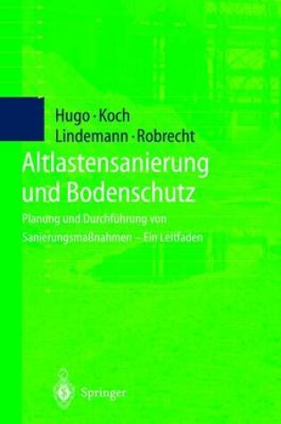 Cover of Altlastensanierung Und Bodenschutz
