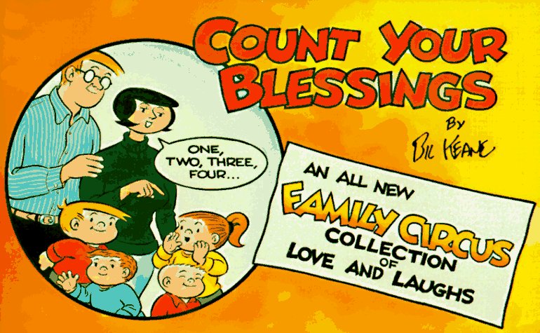 Book cover for The Family Circus: Count Your Blessings