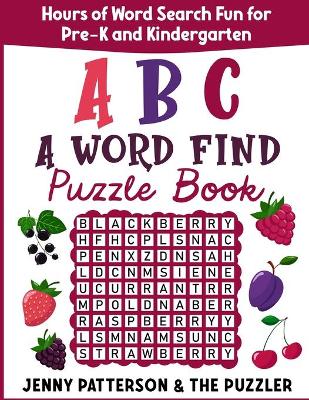 Book cover for A B C Word Find Puzzle Book