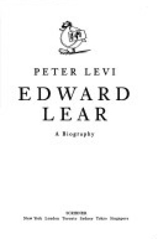 Cover of Edward Lear