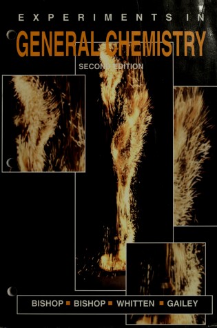 Cover of Experiments in General Chemistry