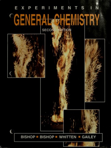 Book cover for Experiments in General Chemistry