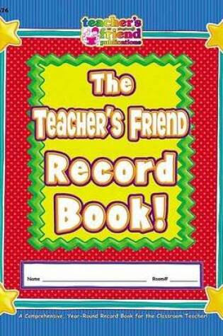 Cover of Teacher's Friend Record Book