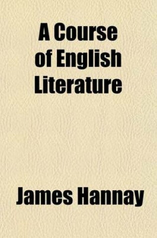 Cover of A Course of English Literature