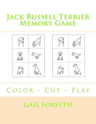 Book cover for Jack Russell Terrier Memory Game