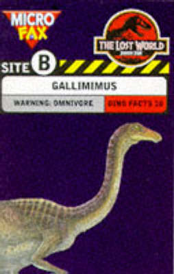 Book cover for Microfax Lost World 12pk Gallimimus