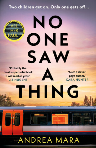 Book cover for No One Saw a Thing