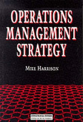 Book cover for Operations Management Strategy