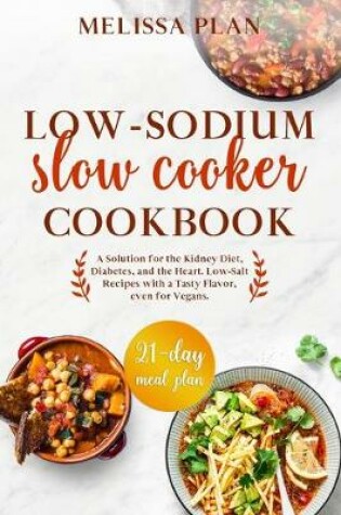 Cover of Low-Sodium Slow Cooker Cookbook