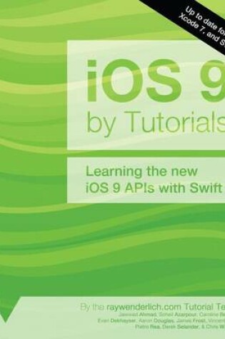 Cover of IOS 9 by Tutorials