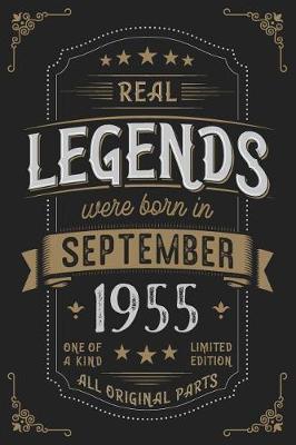 Book cover for Real Legends were born in September 1955