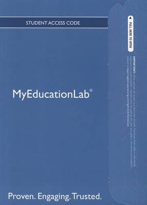 Book cover for NEW MyLab Education with Pearson eText -- Standalone Access Card -- for Elementary and Middle School Mathematics