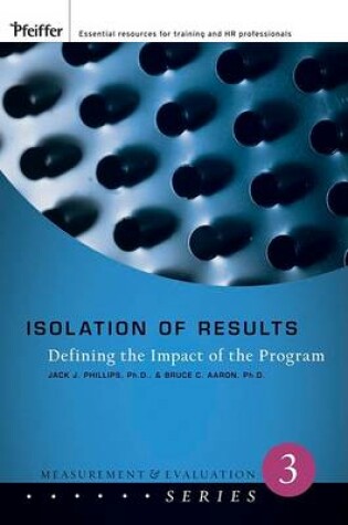 Cover of Isolation of Results