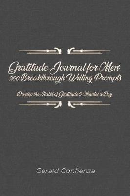 Book cover for Gratitude Journal for Men