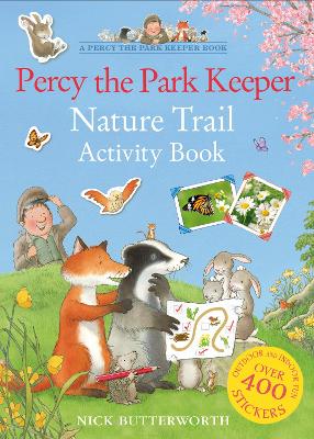 Book cover for Percy the Park Keeper Nature Trail Activity Book