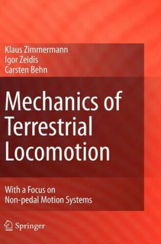 Cover of Mechanics of Terrestrial Locomotion