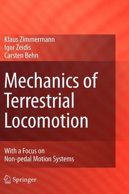 Book cover for Mechanics of Terrestrial Locomotion