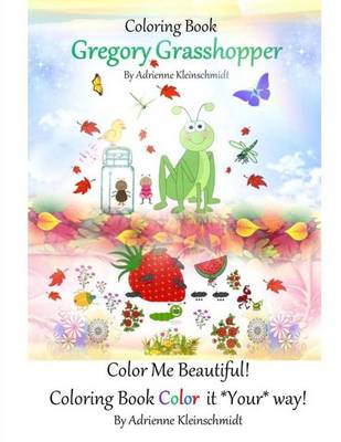 Book cover for Gregory Grasshopper Coloring Book