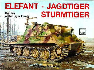 Book cover for Elefant, Jagdtiger, Sturmtiger: Variations of the Tiger Family