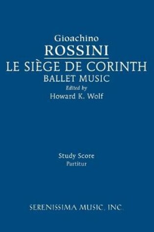 Cover of Le Siege de Corinth, Ballet Music