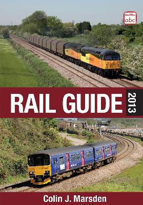 Book cover for abc Rail Guide 2013