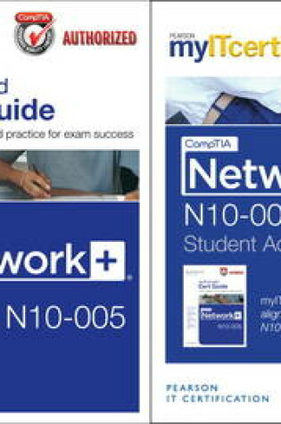 Cover of CompTIA Network+ N10-005 Cert Guide with MyITCertificationlab