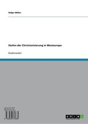 Book cover for Stufen Der Christianisierung in Westeuropa