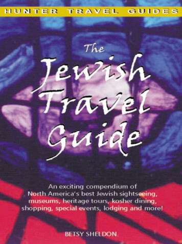 Cover of The Jewish Travel Guide