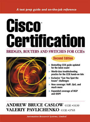 Book cover for Cisco Certification