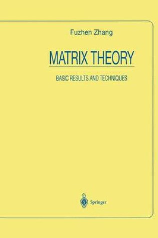 Cover of Matrix Theory