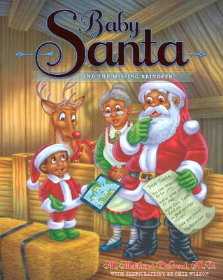 Book cover for Baby Santa and the Missing Reindeer