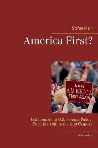 Cover of America First?