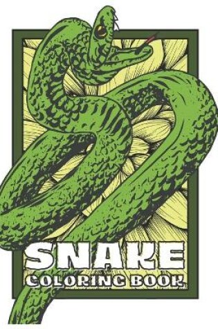 Cover of Snake Coloring Book