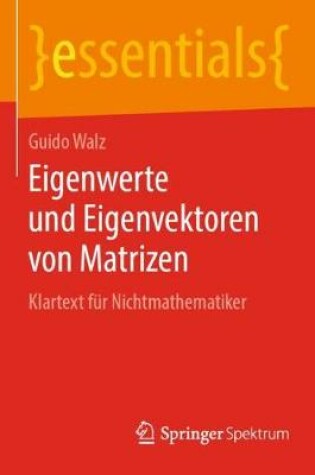 Cover of Eigenwerte und Eigenvektoren von Matrizen