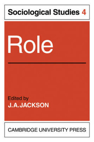 Cover of Role: Volume 4, Sociological Studies