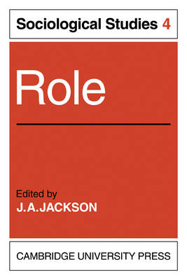 Book cover for Role: Volume 4, Sociological Studies