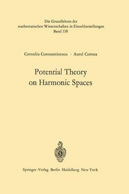 Book cover for Potential Theory on Harmonic Spaces