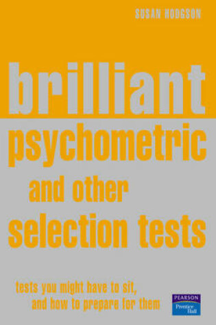 Cover of Brilliant Psychometric and Other Selection Tests.